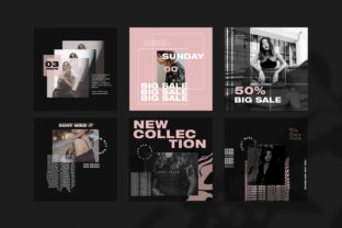 Download Fashion Instagram Feed Templates - Fashion instagram feed Collection